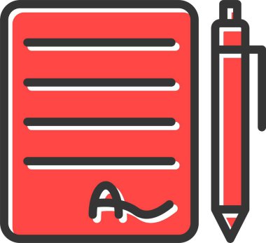 kitap simgesi vektör illüstrasyonu