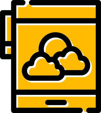 Bulut hesaplama. Web simgesi