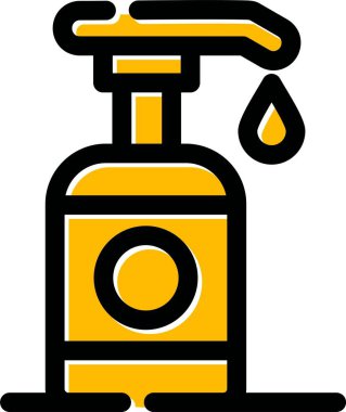 şişe yağı dağıtıcı simgesi