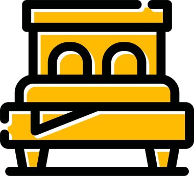 Koltuk sandalyesi simgesi - taslak biçimi