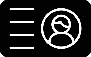 Kişi simgesi, vektör illüstrasyonu