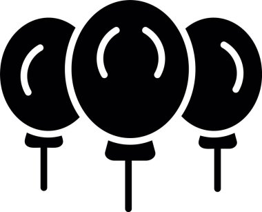 Yemek. Web simgesi vektör illüstrasyonu