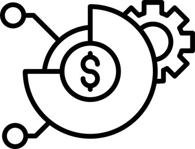 iş yönetimi simgesi vektör illüstrasyonu