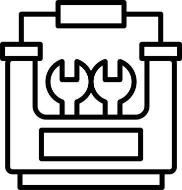 Pil. Web simgesi basit illüstrasyon