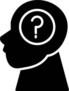 Soru simgesi tasarımı, vektör illüstrasyonu 10 grafik