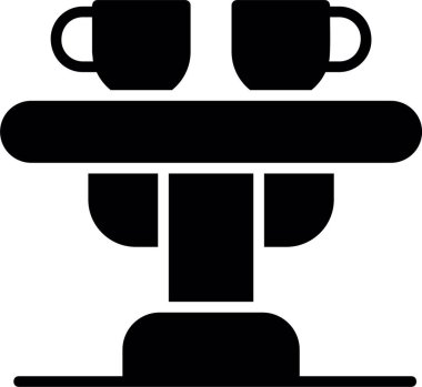 Katı kahve fincanı simgesi