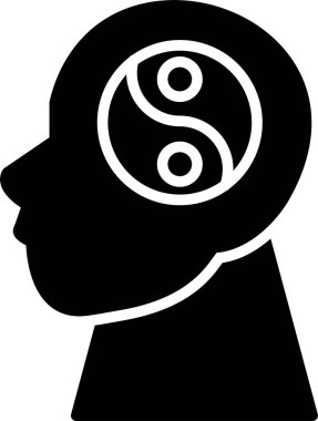 Yin ve Yang 'ın siyah ve beyaz