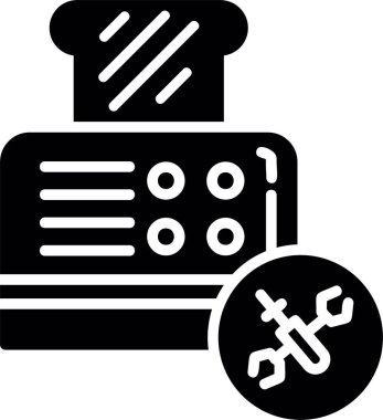 Simge vektör illüstrasyonunu onar