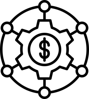 Takım Ayarları, Basit Vektör İllüstrasyon Simgesi