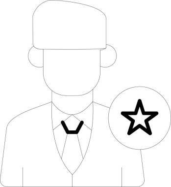 Beğeni, Basit Vektör İllüstrasyon Simgesi