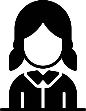 kız avatar kadın simgesi