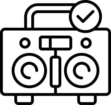 ses müzik çalar simgesi