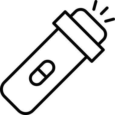 Pil. Web simgesi basit illüstrasyon