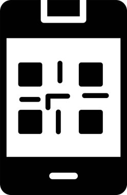 Tarayıcı pencere arayüzü simgesi dış hat biçiminde