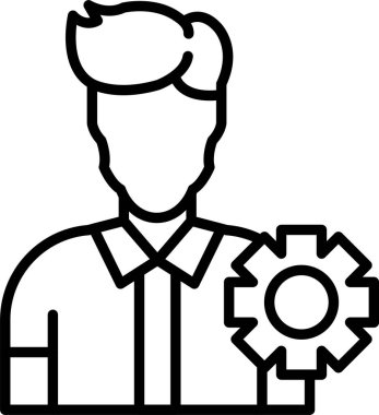 Danışmanlık, Basit Vektör İllüstrasyon Simgesi