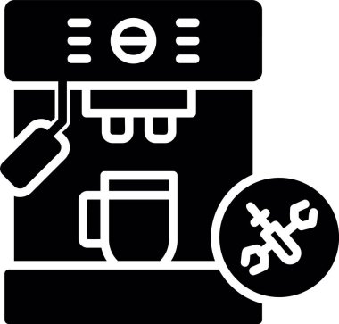 Kahve makinesi kahve makinesi simgesi.