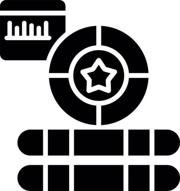 Yemek. Web simgesi basit illüstrasyon