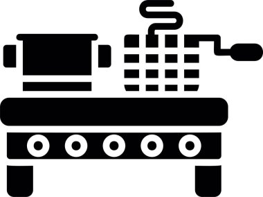 Kahve makinesi. Basit resimleme