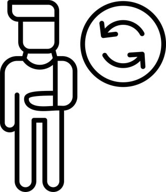 Kümülatif Yaralanma, Basit Vektör İllülasyon Simgesi