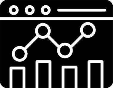 seo modern simgesinin vektör illüstrasyonu