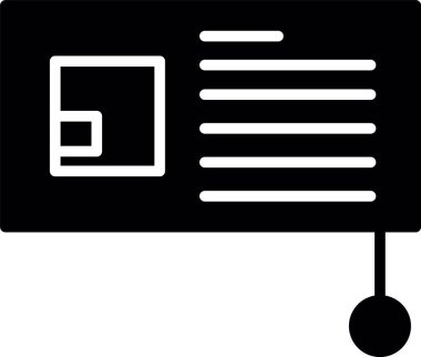 dizin simgesi vektör illüstrasyonu