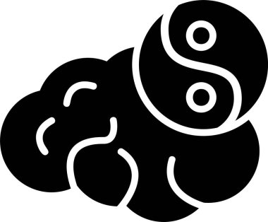 Çizgi film simgesinin vektör çizimi