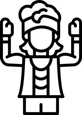 Şapkalı ve eldivenli adam.