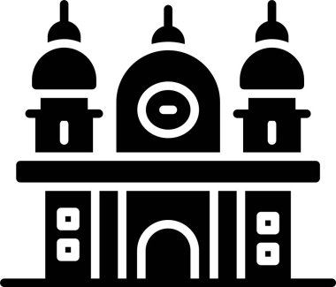 Cami tapınağı simgesi inşa etmek