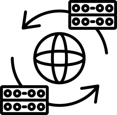 Genel Servis, Basit Vektör İllüstrasyon Simgesi