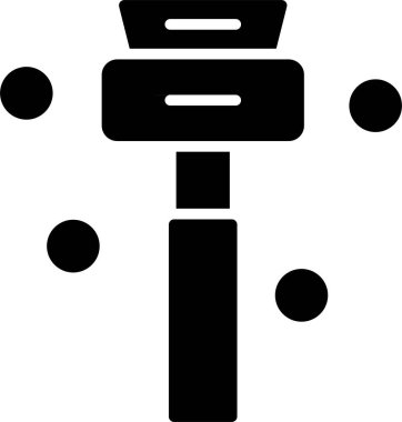 Hafif lamba simgesi katı biçiminde