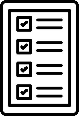 Pano simgesi vektör illüstrasyonu