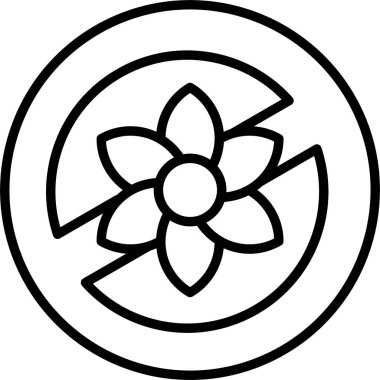 Barış, Basit Vektör İllüstrasyon Simgesi