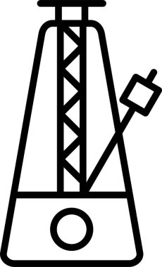 Gaz pompası vektör simgesi