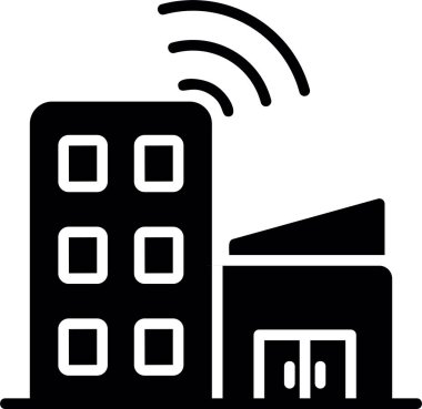 Akıllı Ev 'in Basit Vektör Simgesi