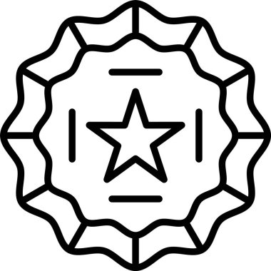 yıldız simgesi, vektör çizimi