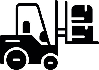 Kamyon. Web simgesi basit illüstrasyon