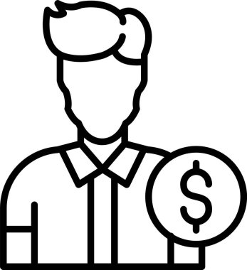 İş Stratejisi, Basit Vektör İllüstrasyon Simgesi