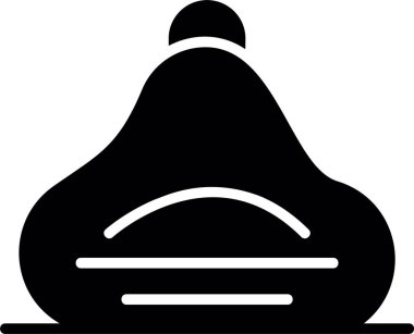 Bebeğim. Web simgesi basit illüstrasyon