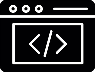 bilgisayar ağ geliştirme simgesi ana hat biçiminde