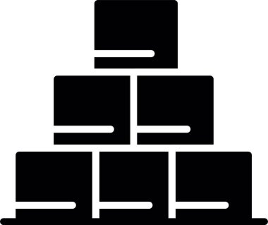 sunucu sunucu simgesi katı biçimli