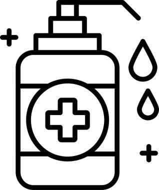 tıbbi ve sağlık vektör simgesi.