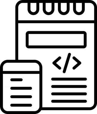 Kodlama programlama simgesi