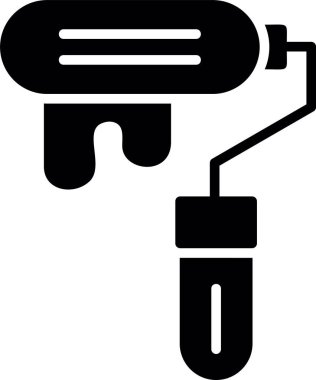 Klima onarım simgesi katı biçimde