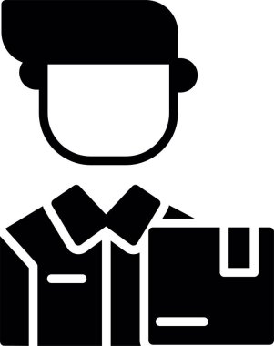 servis elemanı simgesi katı biçimde