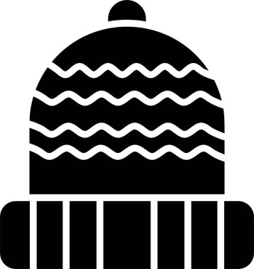 Şapka. Web simgesi basit illüstrasyon