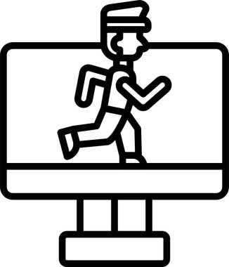 avatar bilgisayar simgesi ana hat biçiminde