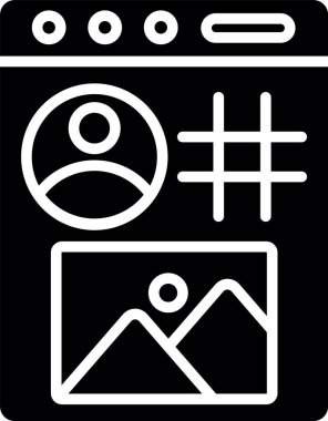 Mutfak ve ev simgesi, vektör illüstrasyonu