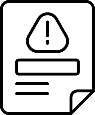 belge dosya simgesi ana hat biçiminde