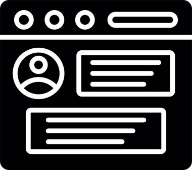 seo modern simgesinin vektör illüstrasyonu