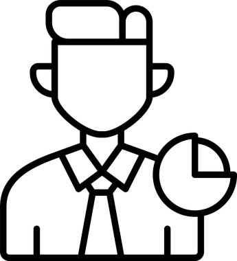 özet biçiminde yönetici görev çalışanı simgesi